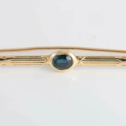 Broche barrette Saphir