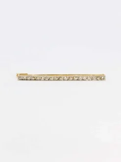 Broche Belle Epoque or jaune diamants
