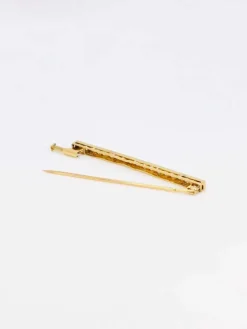 Broche Belle Epoque or jaune diamants