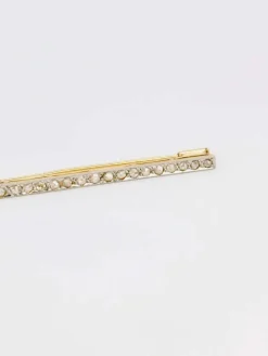 Broche Belle Epoque or jaune diamants
