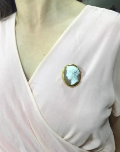 Broche Camée Agate