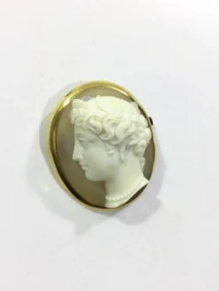 Broche Camée Agate