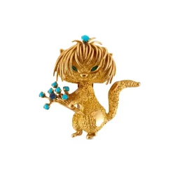 Broche Chat