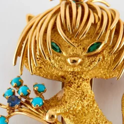 Broche Chat