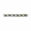 Broche déco diamants perles