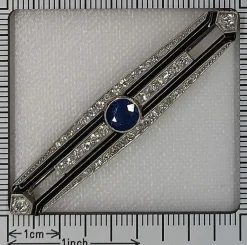Broche de bar Art Déco des années 1920 : un aperçu du glamour des années folles