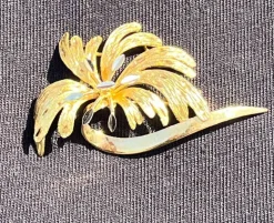 Broche deux ors
