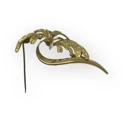 Broche deux ors