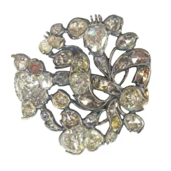 Broche diamant