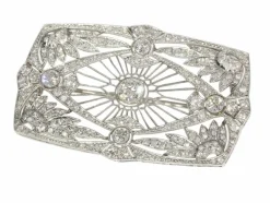Broche diamant