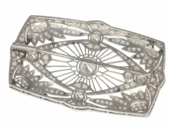 Broche diamant