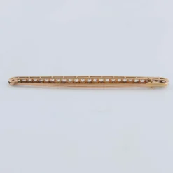 Broche diamants