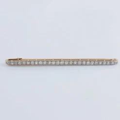 Broche diamants