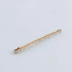 Broche diamants