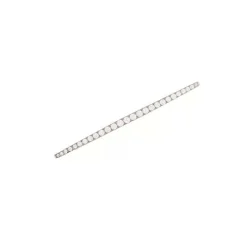 Broche diamants 0.67 carat en platine