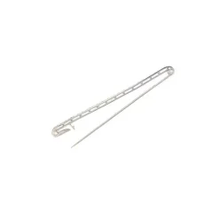 Broche diamants 0.67 carat en platine