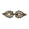 BROCHE EN ARGENT DIAMANTS