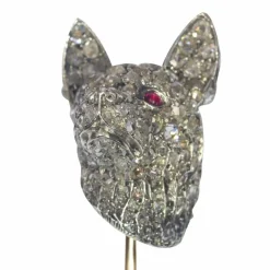 Broche en diamant