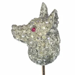 Broche en diamant
