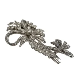 Broche en diamants