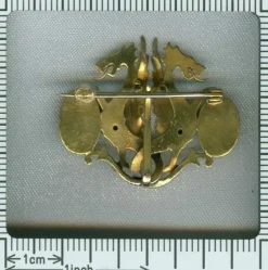 Broche en or