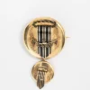 Broche en or 14 carats et émail