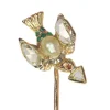 Broche en or avec diamants