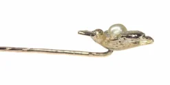 Broche en or avec diamants