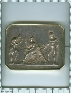 Broche en or et plaqué or
