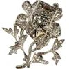 Broche en platine avec diamants de la période 1950-1945