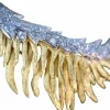 Broche et pendentif ornée de 2 carats de brillants