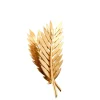 Broche "Feuille" en or jaune