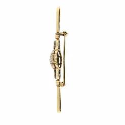 Broche Fleur diamants