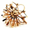 Broche Fleur Or jaune