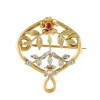 Broche Florale