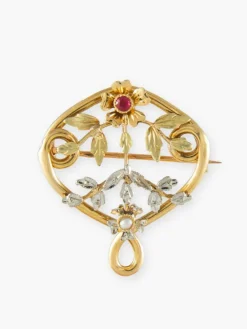 Broche Florale