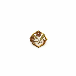 Broche florale Art Nouveau