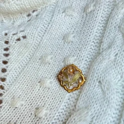Broche florale Art Nouveau