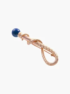 Broche Fouet Lapis lazuli