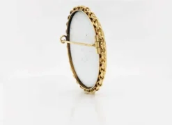 Broche Française Camée