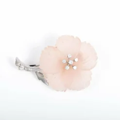 Broche Hibiscus Diamants