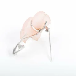 Broche Hibiscus Diamants