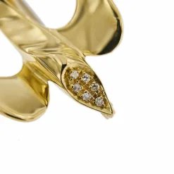 Broche hirondelle diamants