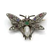 Broche Libellule - Or & Pierres précieuses