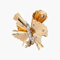 Broche Noeud papillon Diamants