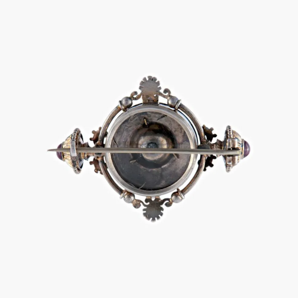 Broche néo-Renaissance XIXe