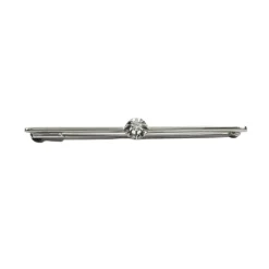 Broche Or Blanc Diamant