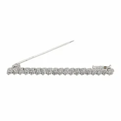 Broche Or blanc Diamant