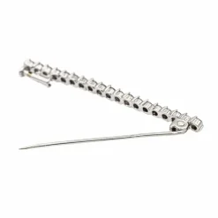 Broche Or blanc Diamant