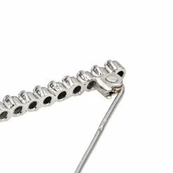 Broche Or blanc Diamant
